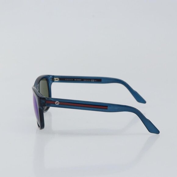 GUCCI Sunglasses Plastic Blue Auth main image 8